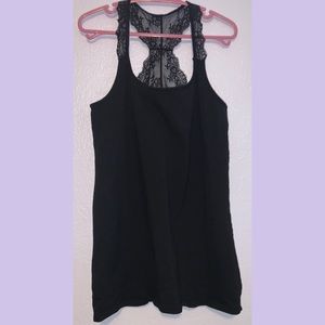 torrid lace racerback foxy tank
